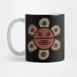 Earth Tone Sun Taino Mug